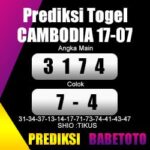 Prediksi CAMBODIA 17 Juli 2023