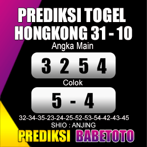 Prediksi Hongkong 31 Oktober 2023