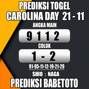 Prediksi CAROLINA DAY 21 November 2023