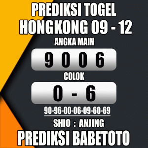 Prediksi HONGKONG 09 Desember 2023