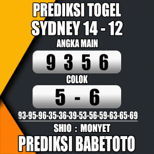 Prediksi SYDNEY 14 Desember 2023