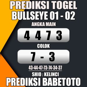 Prediksi BULLSEYE 01 Februari 2024