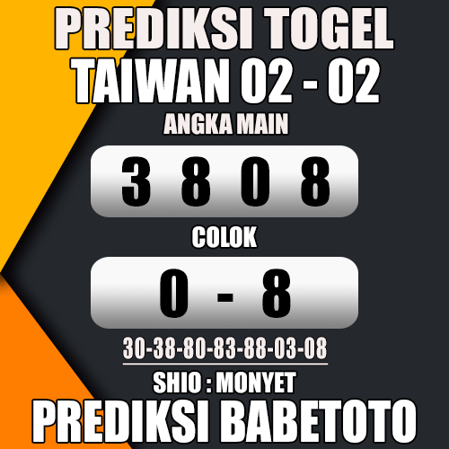 Prediksi TAIWAN 02 Februari 2024