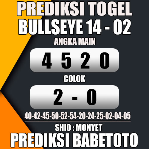 Prediksi BULLSEYE 14 Februari 2024