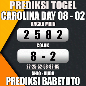 Prediksi CAROLINA DAY 08 Februari 2024