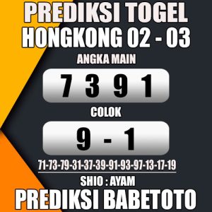 Prediksi HONGKONG 02 Maret 2024