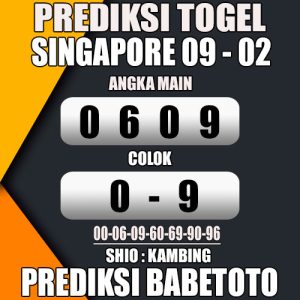 Prediksi SINGAPORE 09 Februari 2024