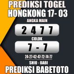 Prediksi HONGKONG 17 Maret 2024