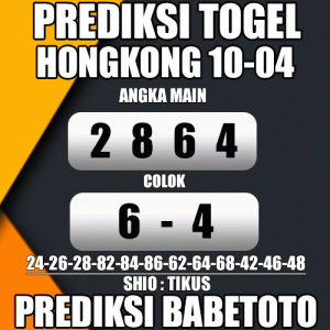 Prediksi HONGKONG 10 April 2024