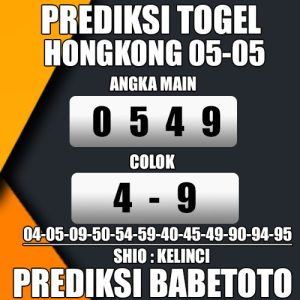 Prediksi HONGKONG 05 Mei 2024