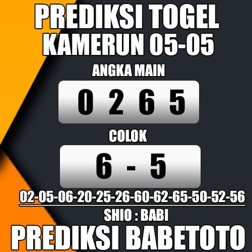 Prediksi KAMERUN 05 Mei 2024