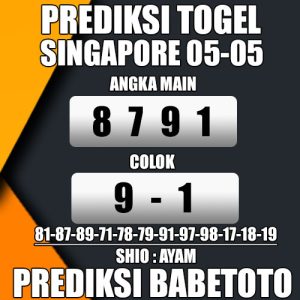 Prediksi SINGAPORE 05 Mei 2024