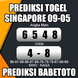 Prediksi SINGAPORE 09 Mei 2024