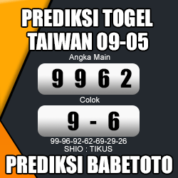 Prediksi TAIWAN 09 Mei 2024