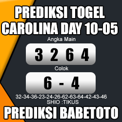 Prediksi CAROLINA DAY 10 Mei 2024