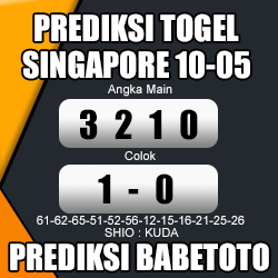 Prediksi SINGAPORE 10 Mei 2024