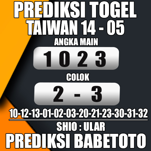 Prediksi TAIWAN 14 Mei 2024