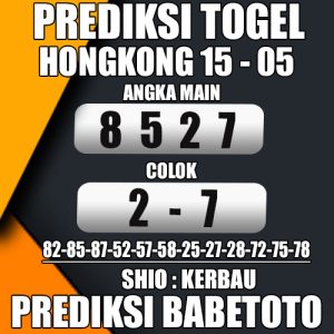  Prediksi HONGKONG 15 Mei 2024