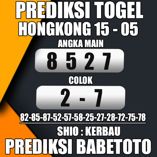 Prediksi HONGKONG 15 Mei 2024