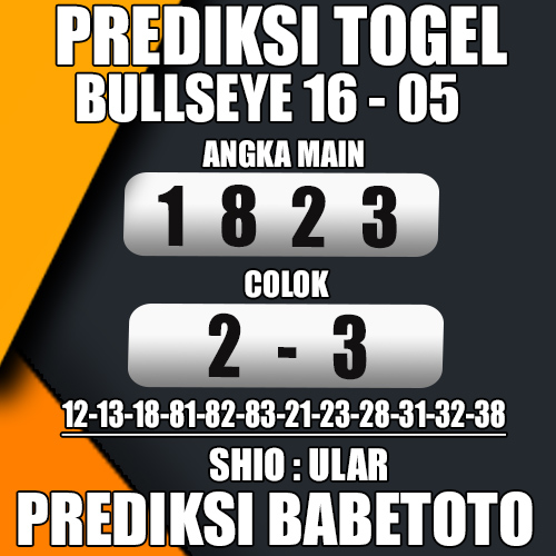 Prediksi BULLSEYE 16 Mei 2024