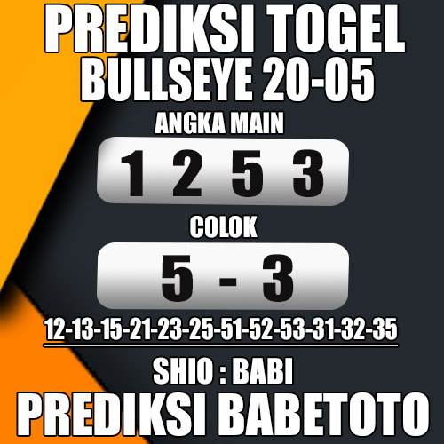 Prediksi BULLSEYE 20 Mei 2024