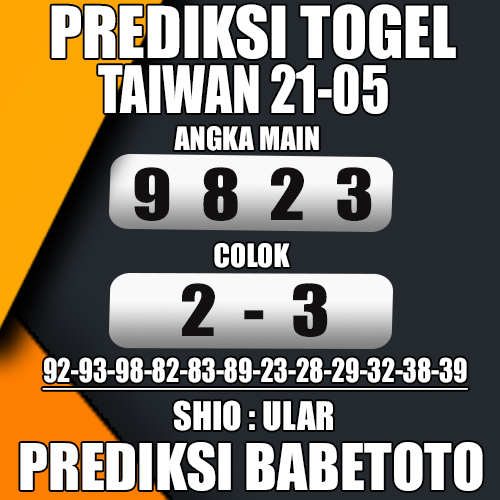 Prediksi TAIWAN 21 Mei 2024