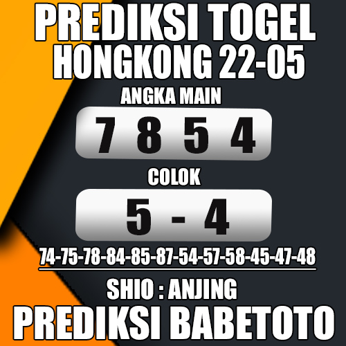 Prediksi HONGKONG 22 Mei 2024