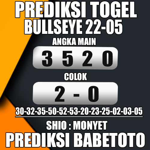 Prediksi BULLSEYE 22 Mei 2024