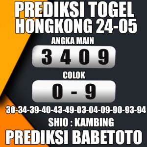 Prediksi HONGKONG 24 Mei 2024