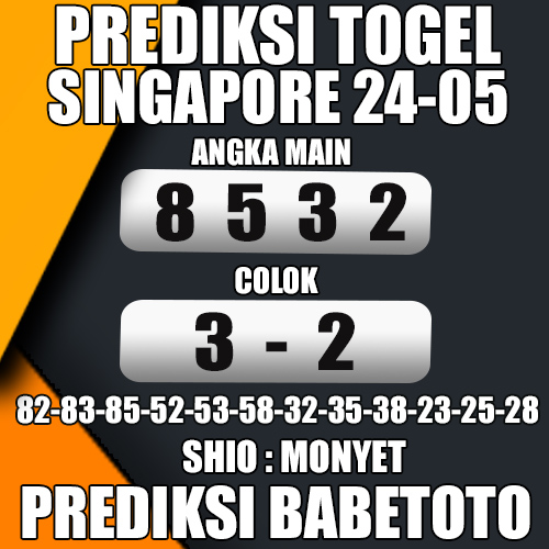 Prediksi SINGAPORE 24 Mei 2024