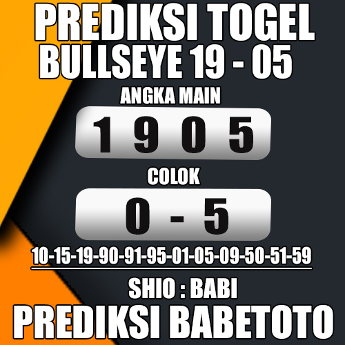 Prediksi BULLSEYE 19 Mei 2024