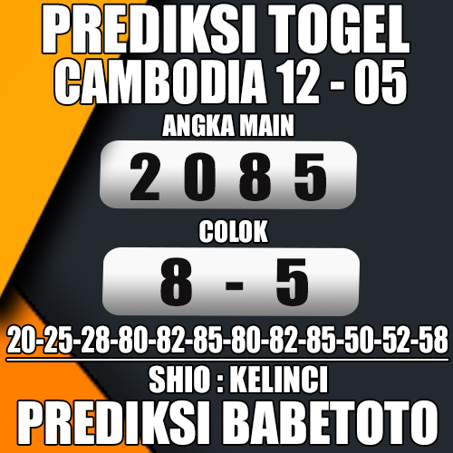 Prediksi Cambodia 12 Mei 2024