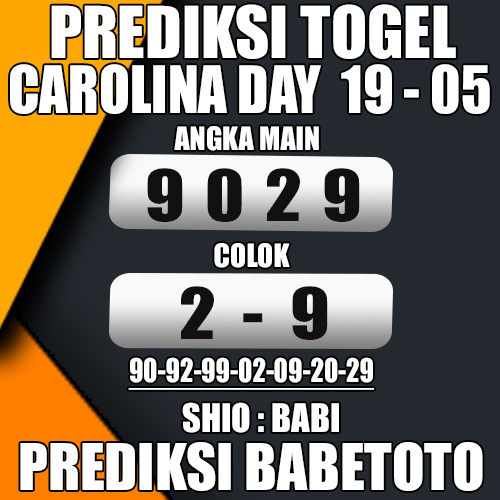 Prediksi CAROLINA DAY 19 Mei 2024