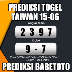 Prediksi Taiwan 15 Juni 2024