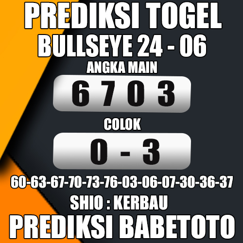 Prediksi BULLSEYE 24 Juni 2024