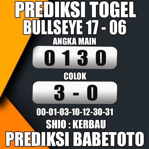 Prediksi BULLSEYE 17 Juni 2024