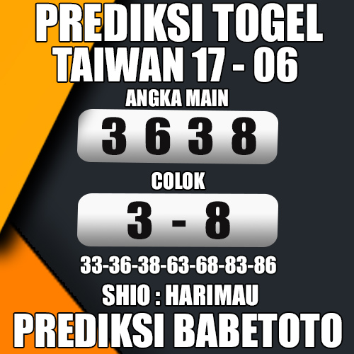 Prediksi Taiwan 17 Juni 2024