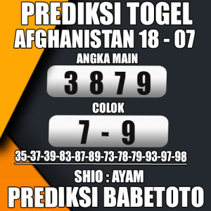 Prediksi AFGHANISTAN 18 Juli 2024