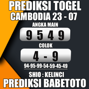 Prediksi Cambodia 23 Juli 2024