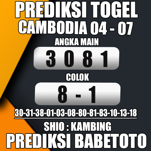 Prediksi Cambodia 04 Juli 2024