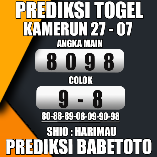 Prediksi KAMERUN 27 Juli 2024