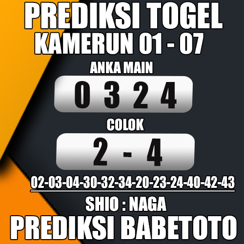 Prediksi KAMERUN 01 Juli 2024