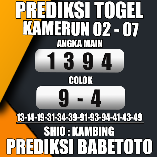 Prediksi KAMERUN 02 Juli 2024