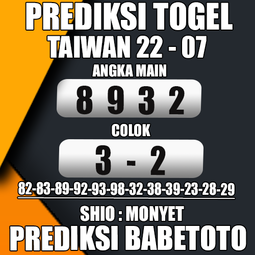 Prediksi Taiwan 22 Juli 2024