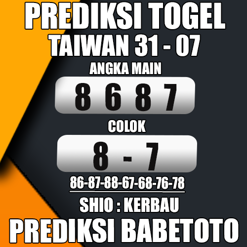 Prediksi Taiwan 31 Juli 2024