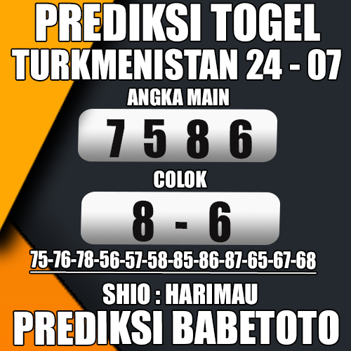 Prediksi TURKMENISTAN 24 Juli 2024