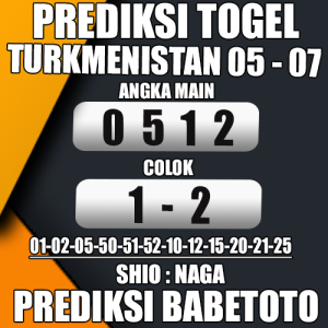 Prediksi TURKMENISTAN 05 Juli 2024