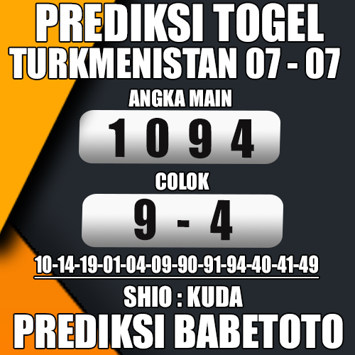 Prediksi TURKMENISTAN 07 Juli 2024