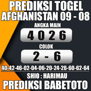 Prediksi AFGHANISTAN 09 Agustus 2024