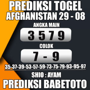 Prediksi Afghanistan 29 Agustus 2024